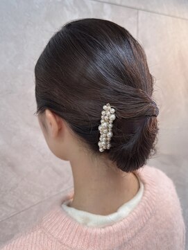 ドゥマン(Demain) 結婚式 お呼ばれ 和装へアセット