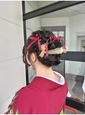 袴ヘアセット
