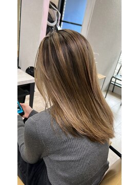 アジールヘア 所沢プロペ通り店(agir hair) イメチェンルーツカラー美髪ケアブリーチリタッチ所沢