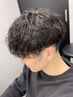 【メンズ限定】カット＋デザインパーマ　12100