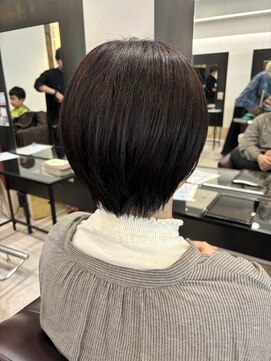 ノーム バイ アウラ(norm. by aura) ショートヘアショートボブ丸みショートマッシュショート