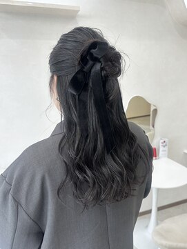 シェリール(CheRiR) 【CheRiR】ハーフアップ☆/肥後橋