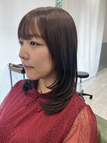 ヘアーアンドビューティー ザ ビー(Hair & Beauty the B)&nbsp;◎縛れるローレイヤー / ミディアムヘア