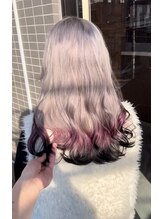 ホワイトグラデーションカラー