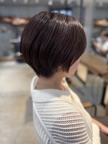 ニカイ(2F)&nbsp;暗めカラー/ショートボブ/ラベンダーカラー