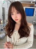 ハッシュカット/バタフライカット/ココアブラウン/くびれヘア3