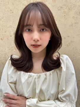 アイヴィー(IVY) チョコレートブラウン くびれミディアム【肥田亜沙美】