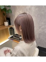 ラメールアヴェダ イオンモール秋田店(Lamelu AVEDA)&nbsp;透け感たっぷりラベンダーピンク
