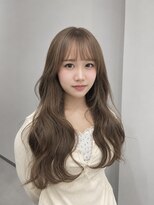 ヴェルア 四条烏丸(Velua) ミルクティーベージュ ブリーチあり ケアブリーチ ベージュ