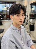 リバースセンターパート/曲がる縮毛矯正/酸性縮毛/毛流れ/新宿