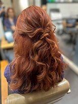 ヘアリゾート粋 ティガ 池袋店(tiga)&nbsp;巻き下ろしアレンジ/ウェーブ/カール