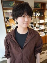 ビファインクーアヴェダ(Be fine coo AVEDA)&nbsp;ショート　無造作ナチュラルパーマ