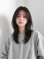 キース ヘアアンドメイク 恵比寿(kith. hair&make)&nbsp;韓国 レイヤーカット ハッシュカット 暗髪 髪質改善 恵比寿 艶髪