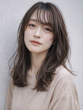 ガーディナ(Gardina) アッシュブラウン 髪質改善 顔周りカット 前髪カット 20代