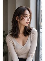 髪質改善エイジングケアainowa【８月オープン（予定）】&nbsp;大人艶ミディアム