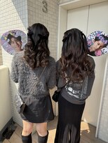 コルツー(CoL2)&nbsp;ねじりツイン/ツイストヘア/巻きおろし/横浜ヘアメ
