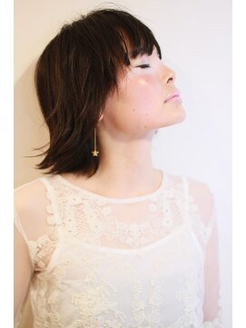 ノリト(norito) 切りっぱなしボブ