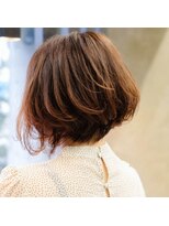 ジェーン(JANE) 【ゲストスナップ】ゆるふわパーマの前下がりボブ