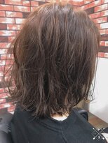 ワンバイワン(ONE BY ONE)&nbsp;ミディアム毛先パーマ