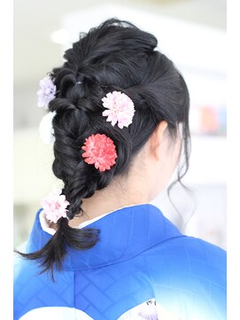 ヘアサロン ティファレス(Hair Salon TIPHARETH) 着物ヘア◇あみおろしスタイル