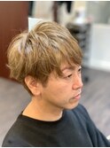 ミルクティーベージュ☆ふんわりショート