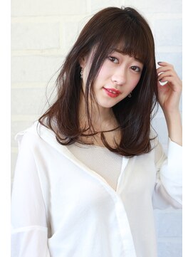 ブリーチ ラボ エーアイ 原宿店(BLEACH LABO Ai) 20代30代40代50代 色っぽふんわりミディの重軽ウェーブヘア♪