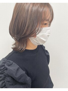 シェノン 梅田(CHAINON) Aラインボブ×マロンベージュ