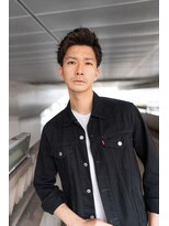 ハバナ 新宿(HAVANA)&nbsp;ソフトツーブロック/刈り上げ/センターパート/ツイスト/ビジネス