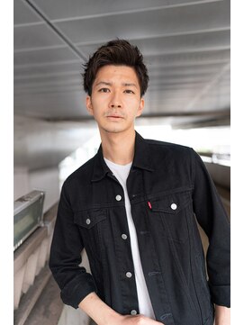 ハバナ 新宿(HAVANA) ソフトツーブロック/刈り上げ/センターパート/ツイスト/ビジネス