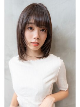 ケアリー 武蔵小杉(Carelly) 前髪かき上げイメチェンイヤリングカラーラベンダーカラーくびれ