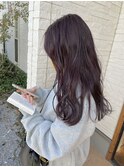 ブリーチなしパープル