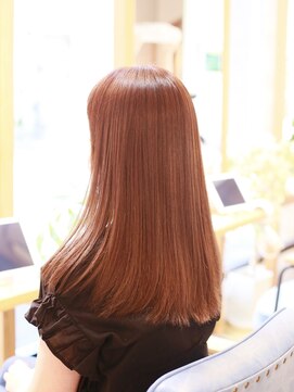 リビーチ ヘア リゾート 赤羽(Rebeach HAIR RESORT) オレンジベージュカラー髪質改善トリートメント【赤羽リビーチ】
