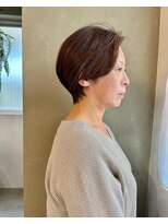 シセイ 青山(SHISEI)&nbsp;ショートボブ/40代/50代/60代/脱白髪染め［南青山］