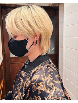 ラレイ(Lalei) 【ささき】韓国風ハイトーンショート/韓国マッシュ/シースルー