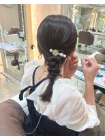 クロップ エス 湘南辻堂(crop es) 【crop es辻堂 藤田】シンプルツイスト編みアレンジ