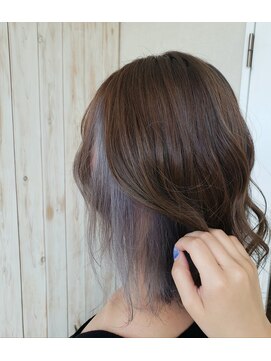 ルシード スタイル オルガ(LUCIDO STYLE Orga) 10代20代 イヤリングカラー アイスブルー