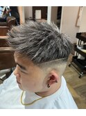 短髪×メッシュ HAJIME