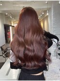 【BLend渋谷】髪質改善　ワインレッド