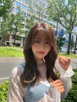 ロンドルーチェ 心斎橋(Lond luce)&nbsp;大人ガーリー×ミディアムレイヤーカット【心斎橋/髪質改善】