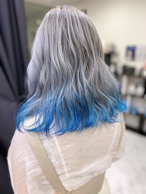 裾blue