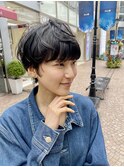 40代50代60代白髪マッシュショートボブ大人美人くびれ髪質改善