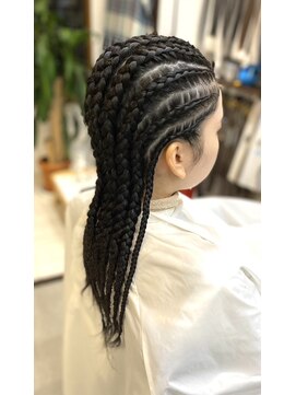 ヘアーサロン ポラリス(POLARIS) コーンロウフル