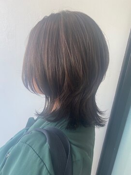 エース 糸島店(ase.) 大人かわいい外ハネウルフボブ