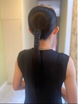 カノンドラムリー(Kanon de Lamuly) 一つ結び 垢抜け 紐アレンジ