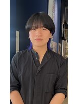 コワファースト 大分(COIFF1RST) バイオレットカラーのマッシュウルフstyle