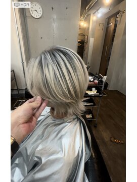 エイトヘアー ガレージ(Eight hair Garage) ボブ ハイライト