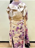 祝☆成人式♪ 【可愛く振袖着付け+ヘアセット】 ※電話予約のみ