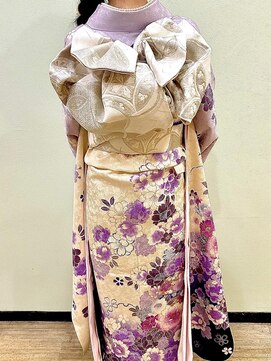 ヘアセットアップス(UP's) 祝☆成人式♪ 【可愛く振袖着付け+ヘアセット】 ※電話予約のみ