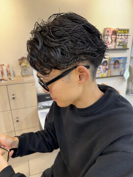 テトラ バイ ネオリーブ 横浜西口店(tetra by neolive) 横浜★フェザーパーマメンズパーマ