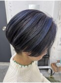 #ハイライトカラー × #ネイビーカラー